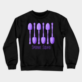 Spoonie Squad (Purple) Crewneck Sweatshirt